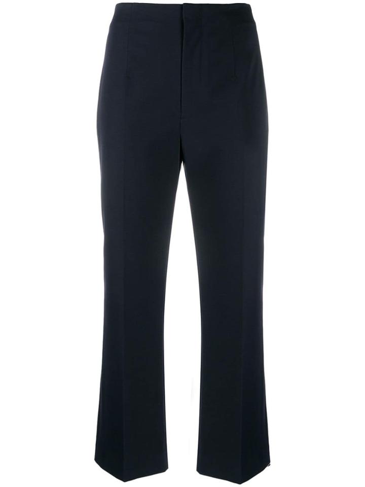 Joseph Cropped Trousers - Blue