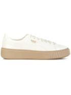 Puma Basket Platform Sneakers - White