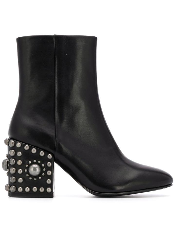 Ash Era Ankle Boots - Black
