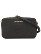 Michael Michael Kors 'jet Set Travel' Crossbody Bag, Women's, Black, Calf Leather