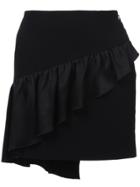 Christopher Esber Fitted Buttoned Skirt - Black