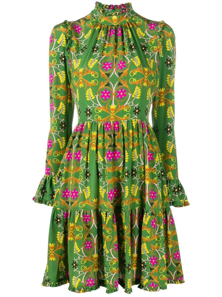 La Doublej Short Visconti Dress - Green