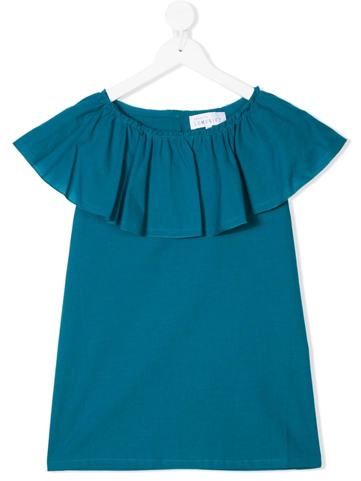 Señorita Lemoniez Acid Lips Top - Blue