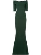 Rachel Gilbert Coco Gown - Green