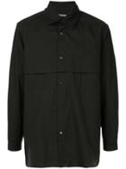 Yohji Yamamoto Layered Collar Shirt - Black