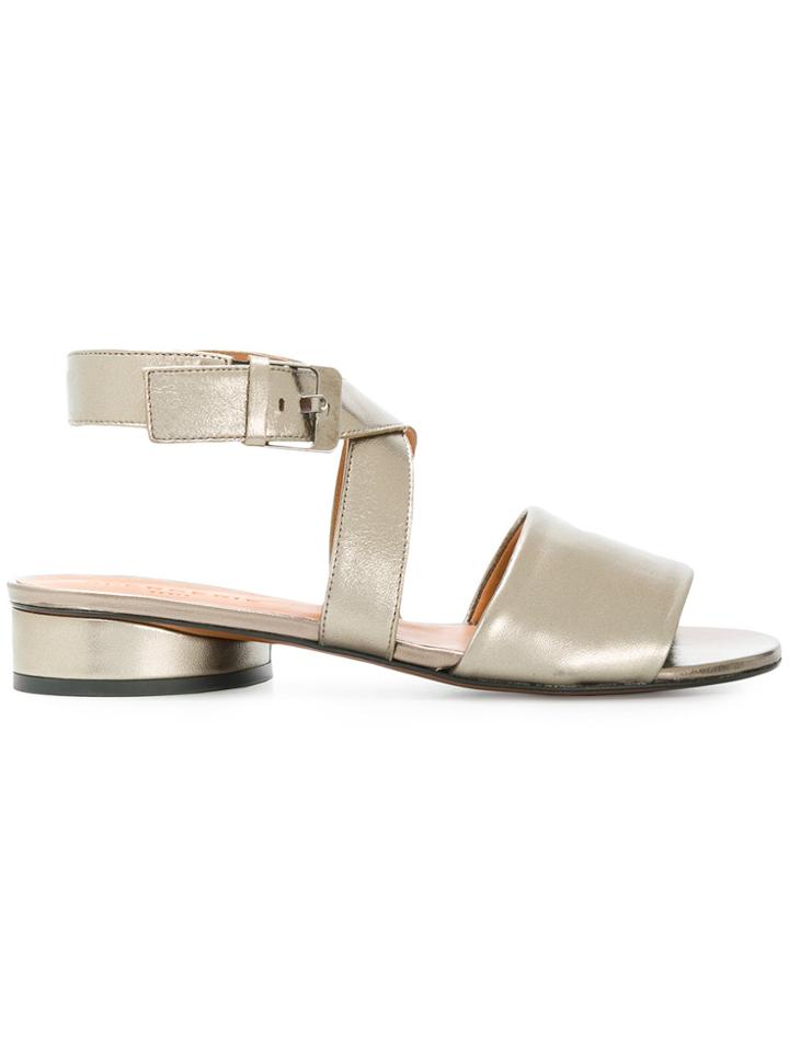 Robert Clergerie Fina Sandals - Metallic