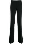 P.a.r.o.s.h. Mid-rise Flared Trousers - Black