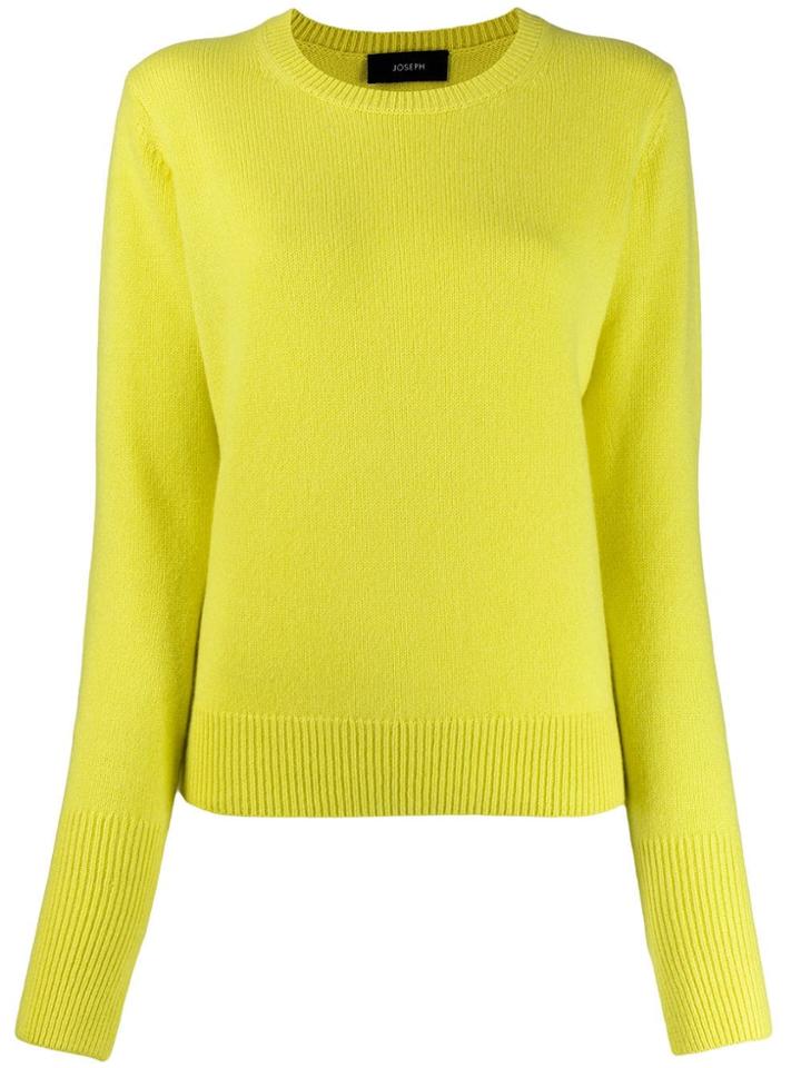 Joseph Crew Neck Jumper - Yellow