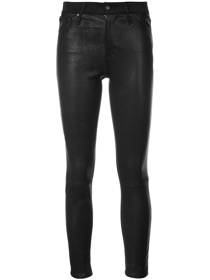 Ag Jeans Farrah High Skinny Jeans - Black