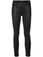 Ag Jeans Farrah High Skinny Jeans - Black