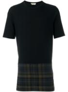 Marni Tartan Panel T-shirt