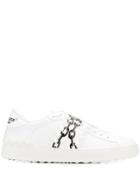 Valentino X Undercover Printed Sneakers - White