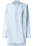 Oamc Zipped Detail Shirt - Blue