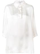 Loewe Oversized Polo Shirt - White