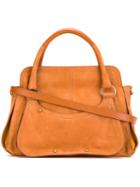 See By Chloé Cross Body Tote, Women's, Brown, Calf Leather