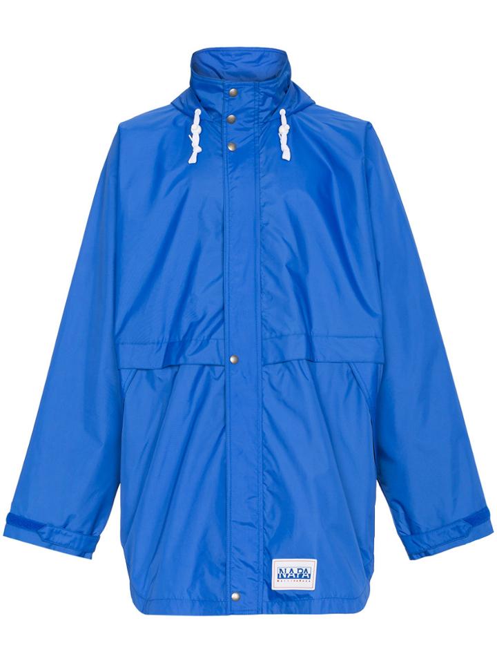 Napa By Martine Rose Rainforest Alpha Oversized Jacket - Blue