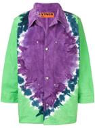 Vyner Articles Tie-dye Worker Jacket - Purple