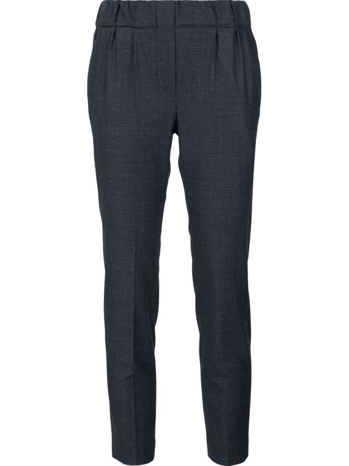 Brunello Cucinelli Straight Cropped Trousers