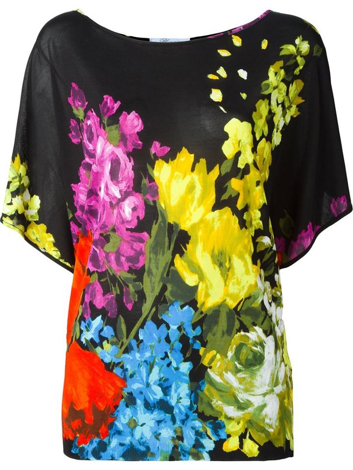 Blumarine Floral Print Tunic