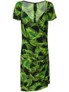 Norma Kamali Mid-length Printed Dress - Green