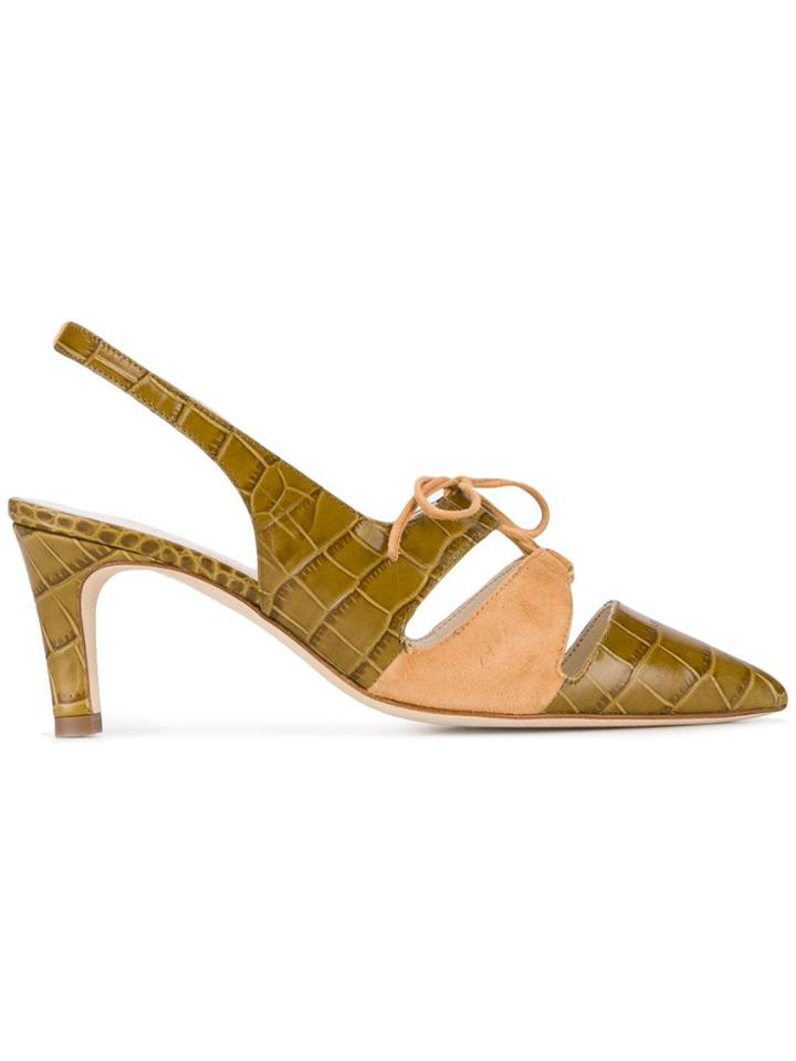 Trademark Anita Slingback Pumps - Green