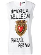 Dolce & Gabbana L'amore È Bellezza Tank Top - White