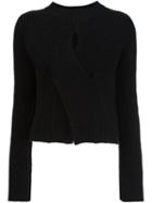 Misha Nonoo 'jacinta' Knitted Blouse, Women's, Size: Medium, Black, Wool