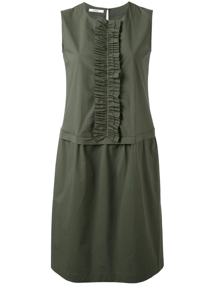 Lareida - Ramona Dress - Women - Cotton/elastolefin - L, Green, Cotton/elastolefin