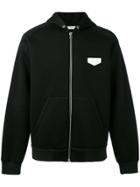 Givenchy Logo Patch Zip Hoodie - Black