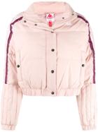 Kappa Cropped Padded Jacket - Pink