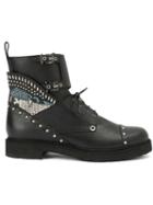 Fendi Studded Combat Boots