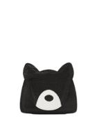 Sarah Chofakian Dog Leather Card Holder - Black