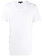 Unconditional Strap Detail T-shirt - White