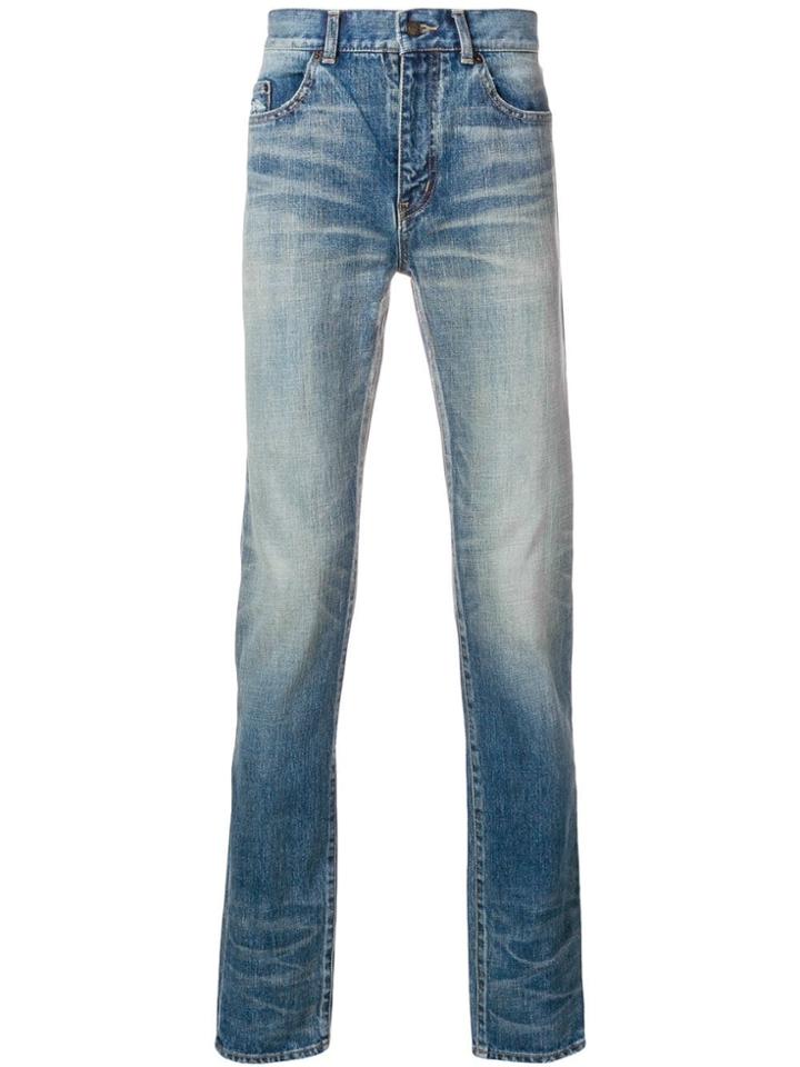 Saint Laurent Slim-fit Jeans - Blue