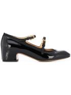 Thom Browne Block Heel Mary Jane Shoe - Black