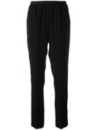 Henrik Vibskov Pleated Tapered Trousers - Black