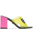 Versace 70 Pvc Snake Sandals - Multicoloured