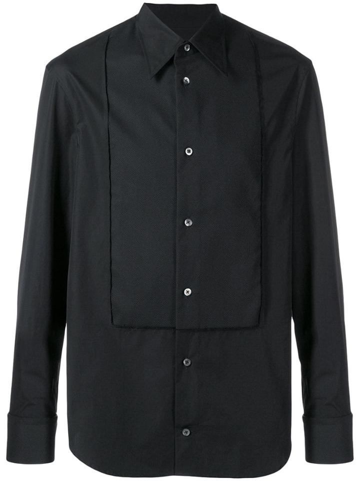 Maison Margiela Long-sleeve Cotton Shirt - Black
