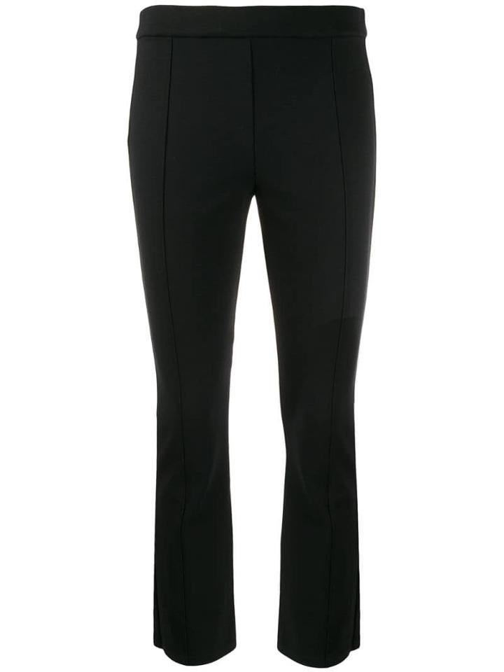 Tory Burch Button Detailed Trousers - Black