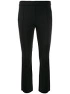 Tory Burch Button Detailed Trousers - Black