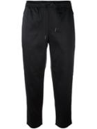 T By Alexander Wang Cropped Trousers, Women's, Size: 10, Black, Acetate/nylon/spandex/elastane