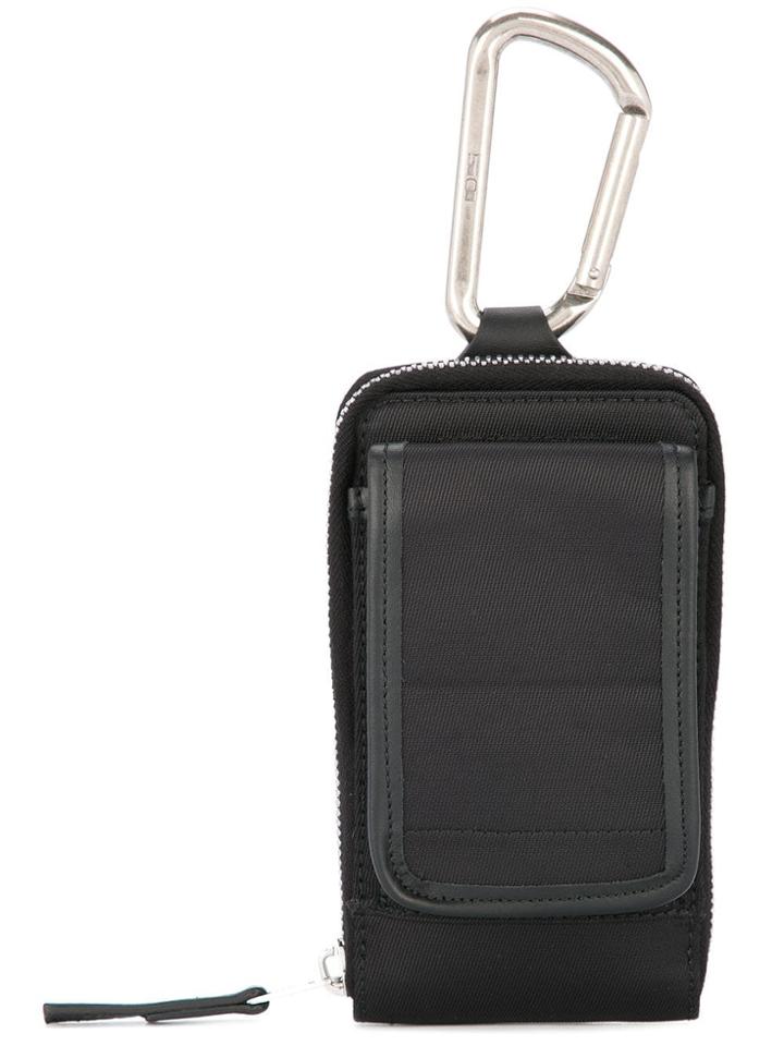 Rick Owens Drkshdw Clip-on Pocket Wallet - Black