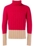 Mp Massimo Piombo Roll Neck Sweater - Red