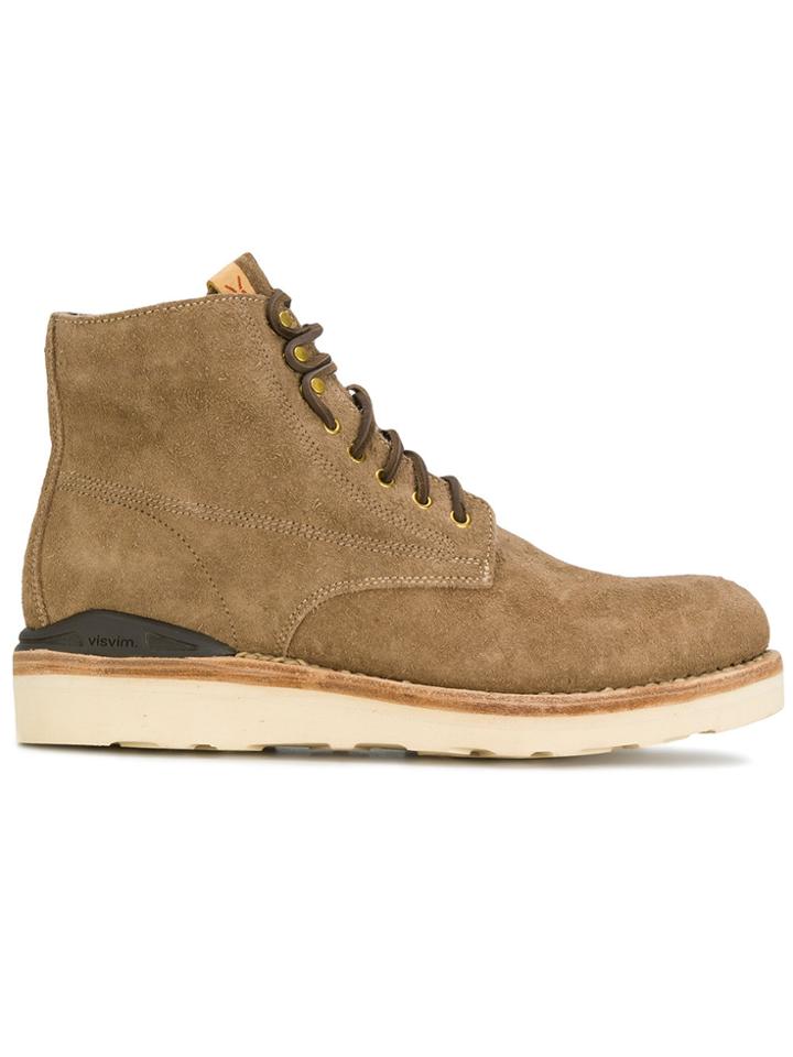 Visvim Lace Up Boots - Brown