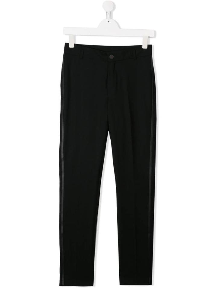 Givenchy Kids Teen Tapered Trousers - Black