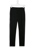 Givenchy Kids Teen Tapered Trousers - Black