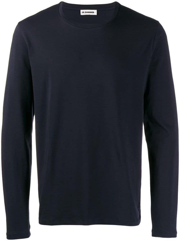 Jil Sander Regular-fit Sweatshirt - Blue