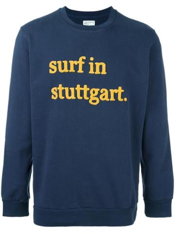 Cuisse De Grenouille 'cuisse De Grenouille X Bungalow' Sweatshirt, Men's, Size: Xl, Blue, Cotton