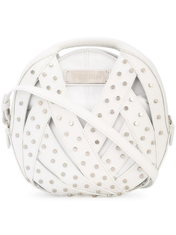 Perrin Paris Le Petit Panier Tote - White