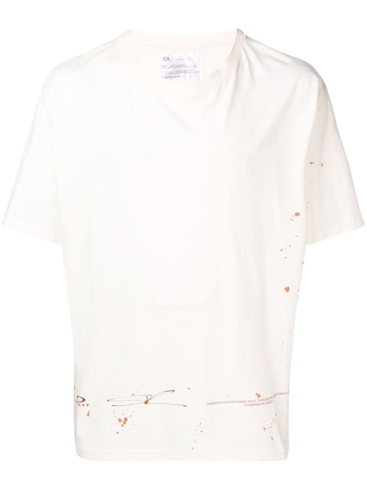Oakley By Samuel Ross Logo Print T-shirt - White